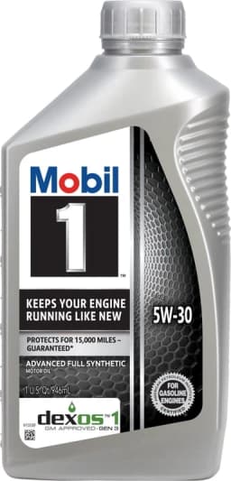 Motor oil product example, not a stock listing